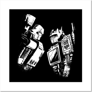 Optimus Vs Megatron Posters and Art